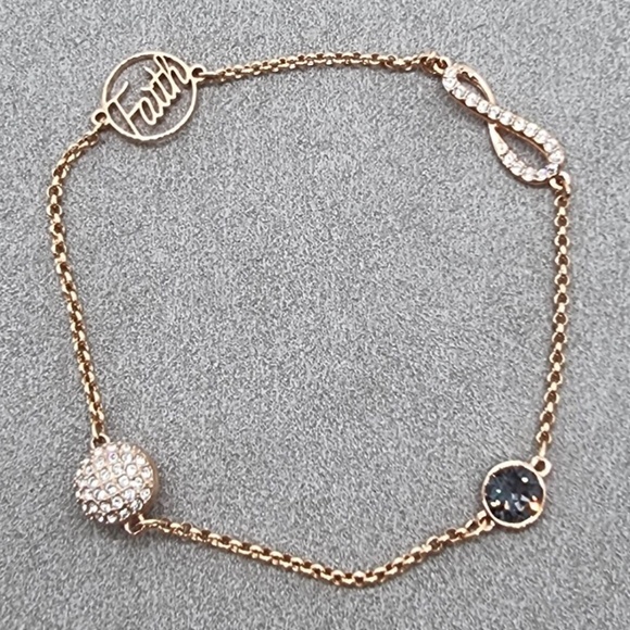 Swarovski bracelet - rose gold - Picture 5 of 8